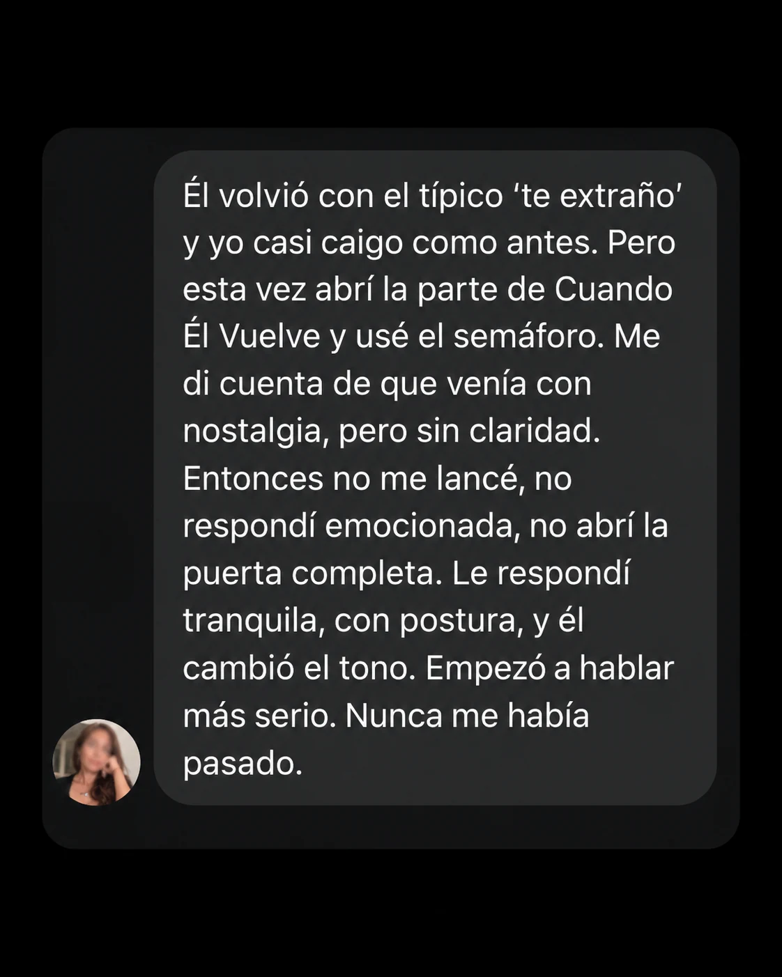 Depoimento sobre Guía Cuando Él Vuelve